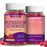 Bottle of 2-pack potassium gummies 1000mg