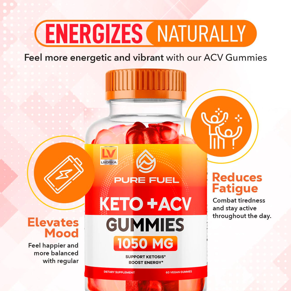 Two-pack Pure Fuel Keto Gummies back packaging