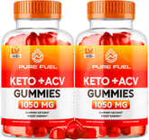 Two-pack Pure Fuel Keto Gummies front packaging