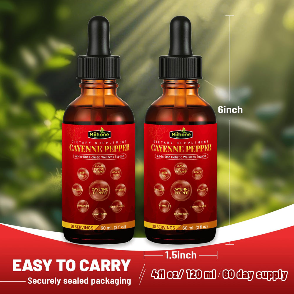 Label detail: low-spice cayenne pepper extract