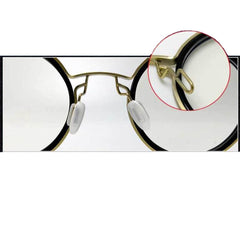 Close-up dimensions of nose pad 12x7 mm