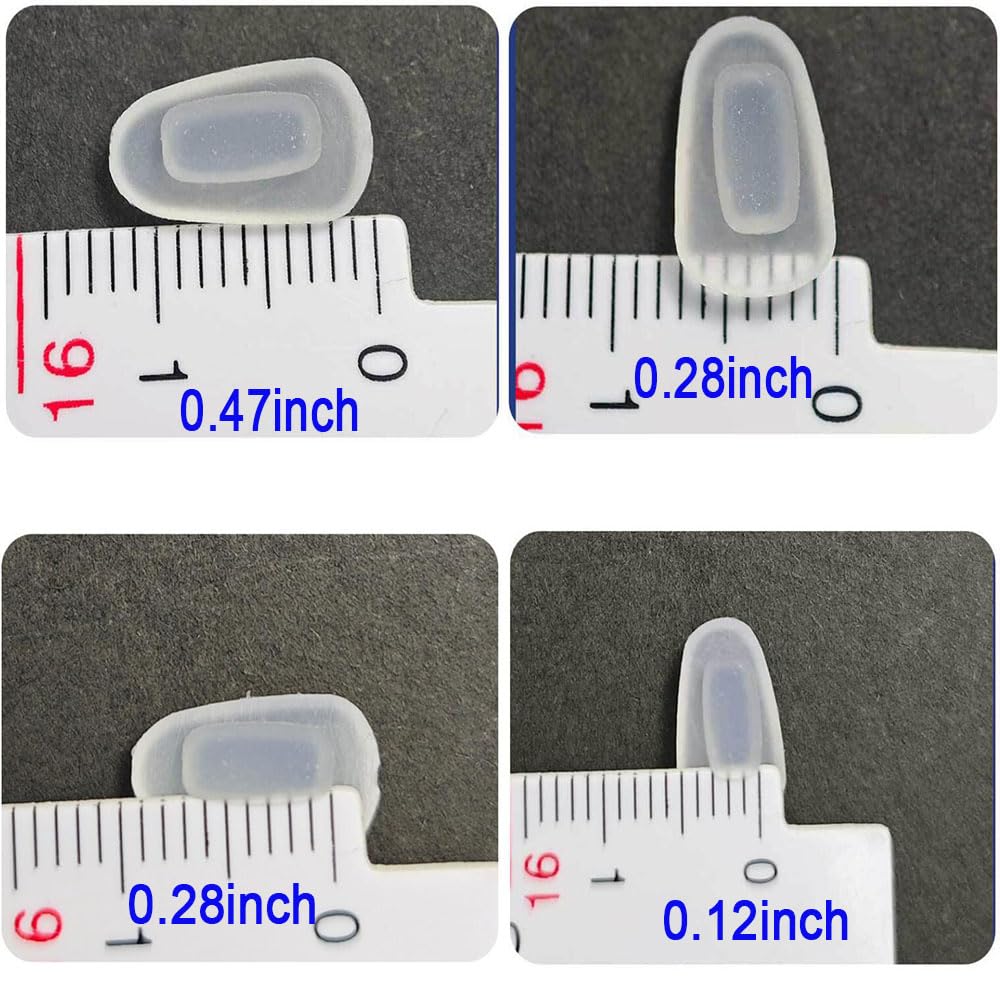 Anti-slip silicone nose pads for glasses