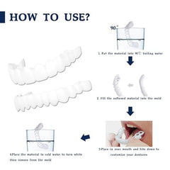 Whitening kit components laid out
