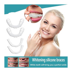 At-home whitening kit setup for use