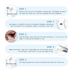 Top and bottom pieces displayed on a model