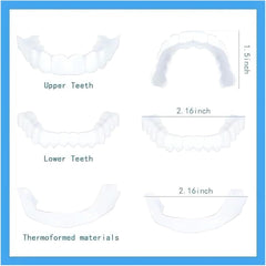 Lifelike whitening appliance with natural color