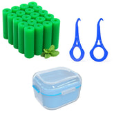 Mint flavor retainer chewies packaging and product shot