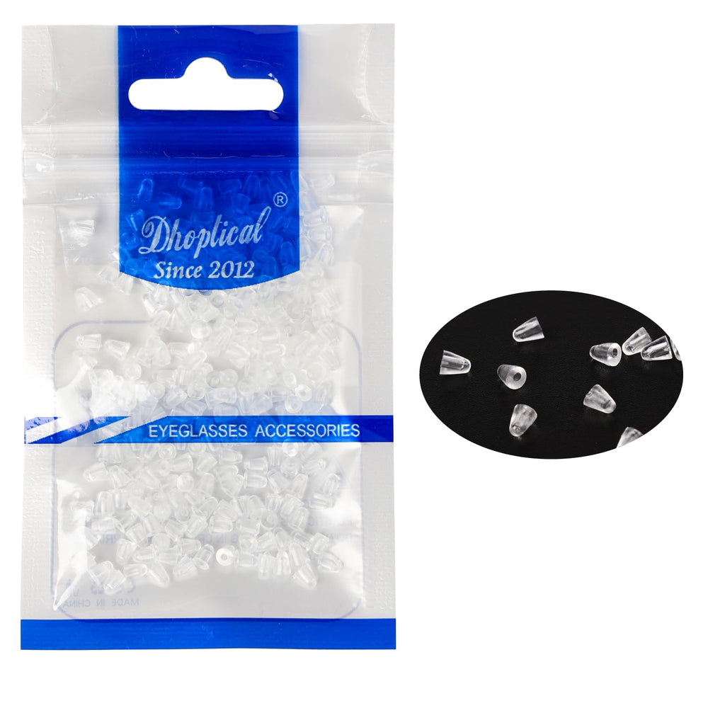 Box containing 200 PVC cap covers for frameless glasses