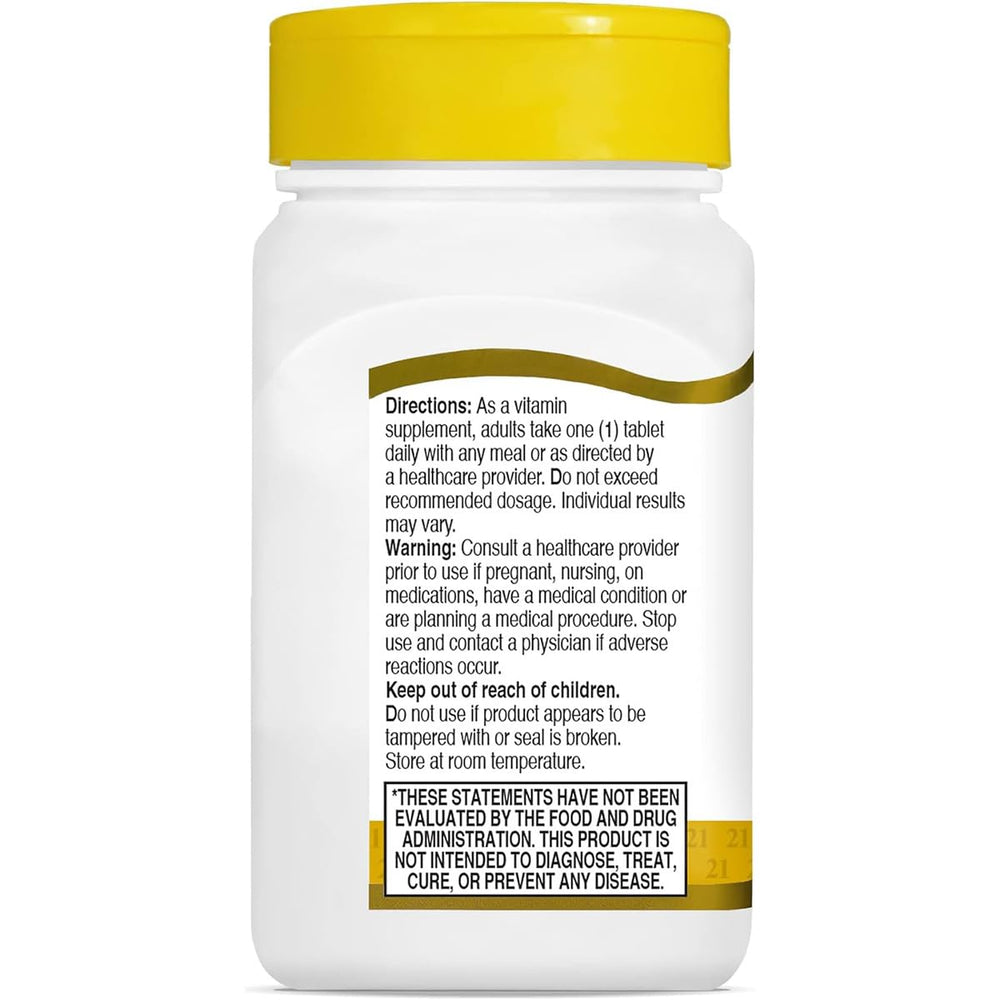 Vegan-friendly Vitamin B-1 supplement packaging