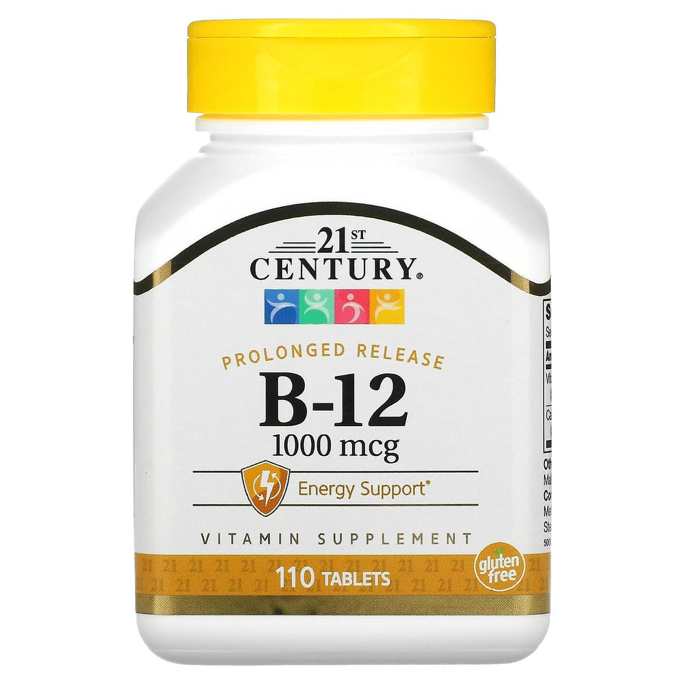 21st Century B-12 1000 mcg Prolonged Release Tablets bottle