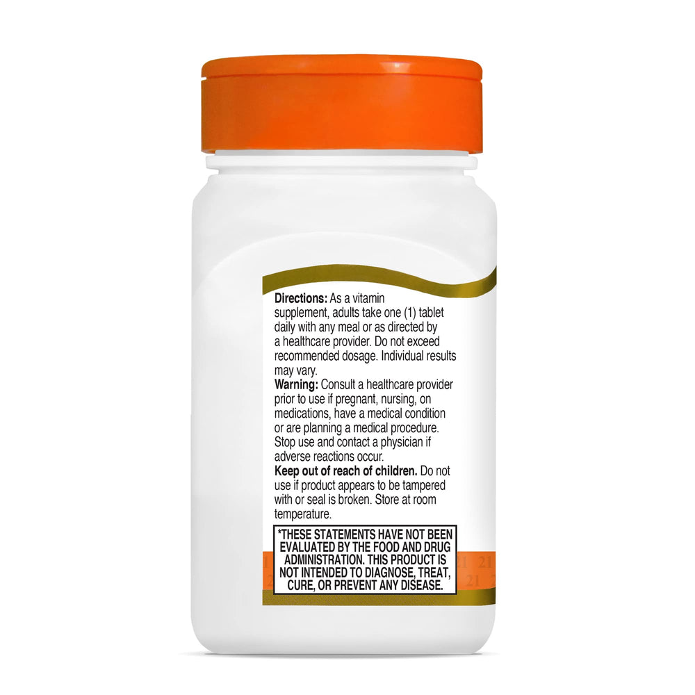 Pack of 3 bottles of 21st Century Vitamin C tablets