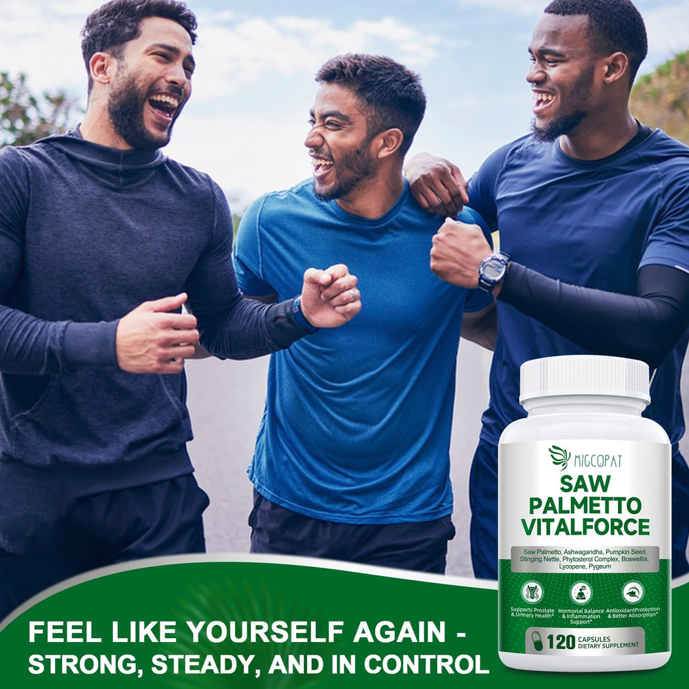 Prostate health benefits iconography - urinary flow improvement