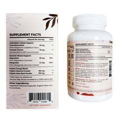 Product bottle labeled 2326 MG Mitochondrial Supplements
