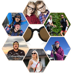 Replacement nose pad kit for eyewear