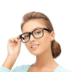 Eyewear with yellow foam nose pads - anti-slip