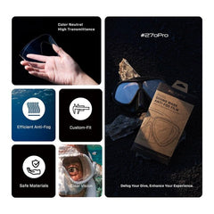 8-pack overview of 270Pro anti-fog films