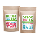 Morning Start Tea infusion as part of 28 Days Teatox detox program