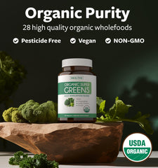 Ingredients highlight: 28 organic superfood complex