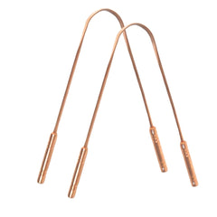 2activelife copper tongue scraper set of 2 for adults