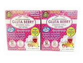Front view of 2Box Gluta Berry Drink Punch packaging