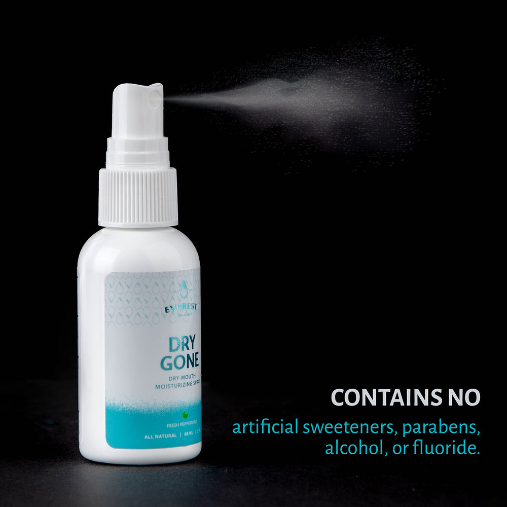 Front view of spray bottle ready to use