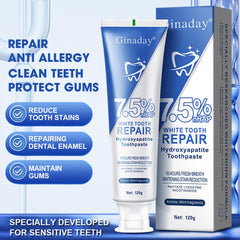 2-pack hydroxyapatite toothpaste box and tubes