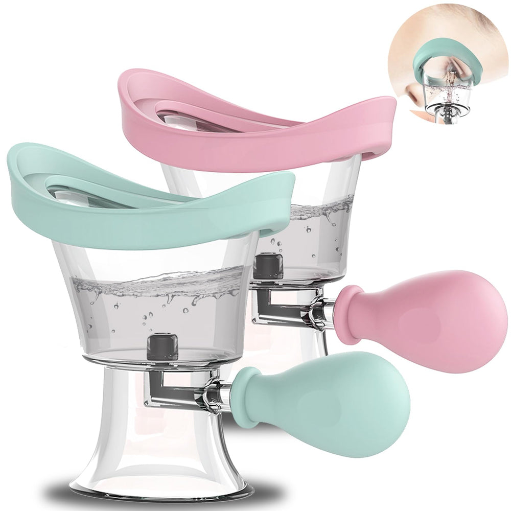 Front view of 2Pack Portable Eye Wash Cup