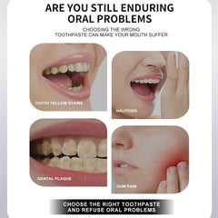 Two-pack hydroxyapatite toothpaste back view