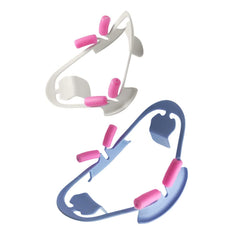 Product overview: blue and white 3D intraoral cheek lip retractor