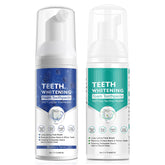 Two-pack foam toothpaste bottle in blueberry mint flavor