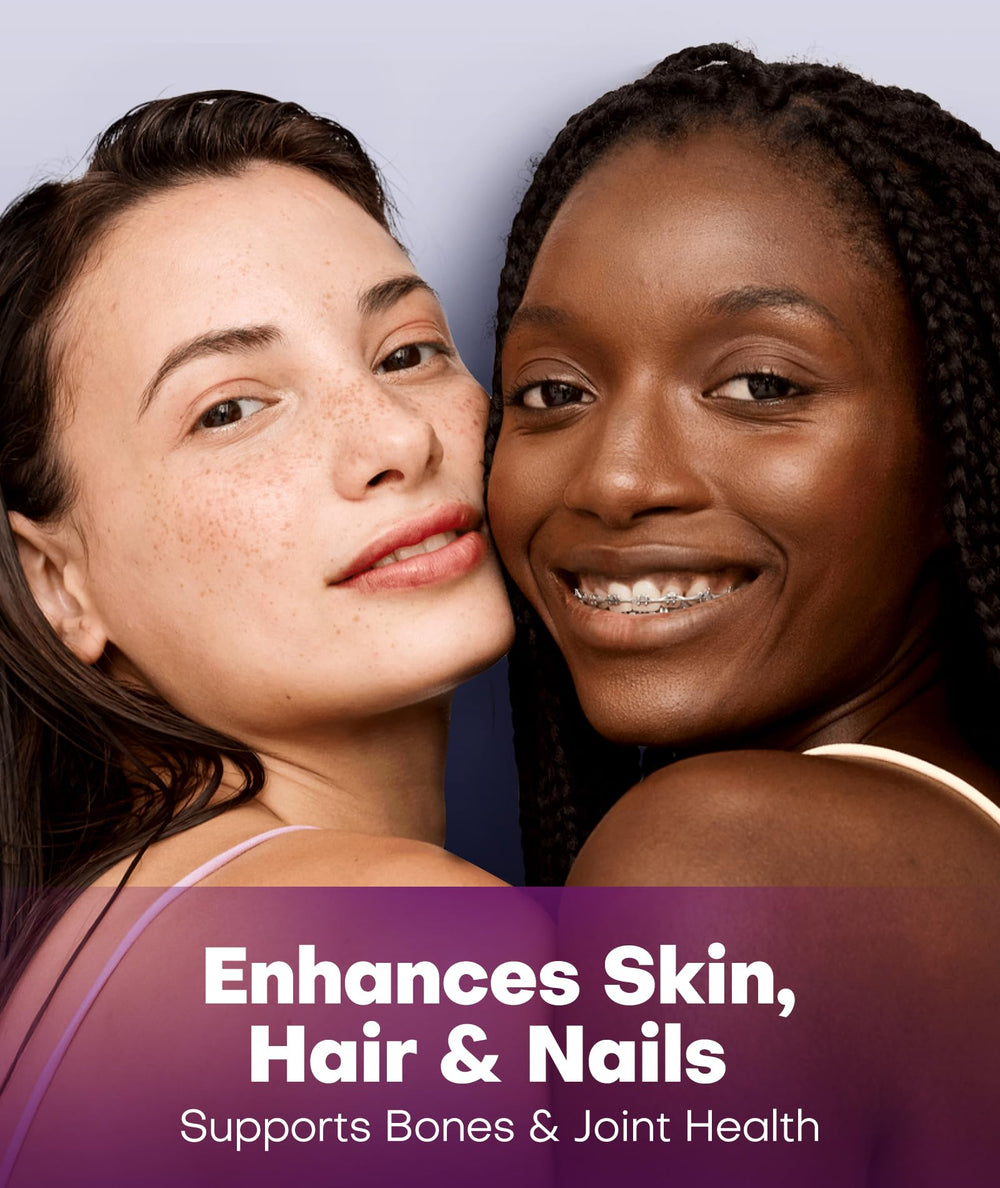 Nutrition facts label for 2X Boost Collagen Peptides Powder