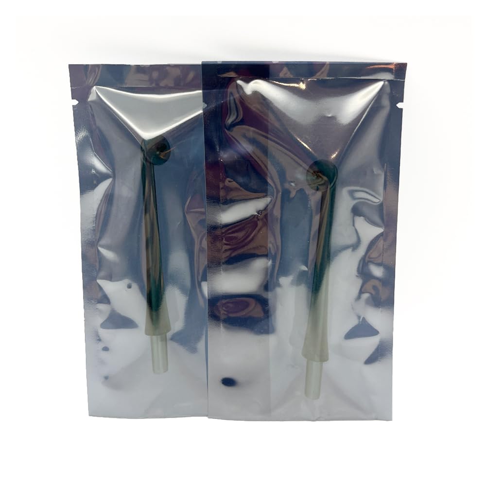 Package includes 2 nozzle replacements in green