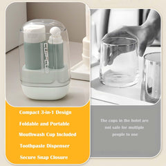 Travel case with secure snap closure to prevent leakage