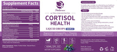 One-month (30-day) supply of cortisol support liquid drops