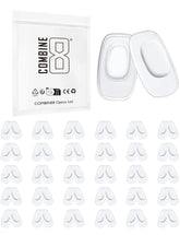 30 Pairs Clear Nose Pads for Costa South Point Flagler Ponce and Oakley compatibility