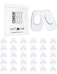 30 Pairs Clear Nose Pads for Costa South Point Flagler Ponce and Oakley compatibility