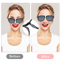 Nose pad size: 2cm length, 1cm width