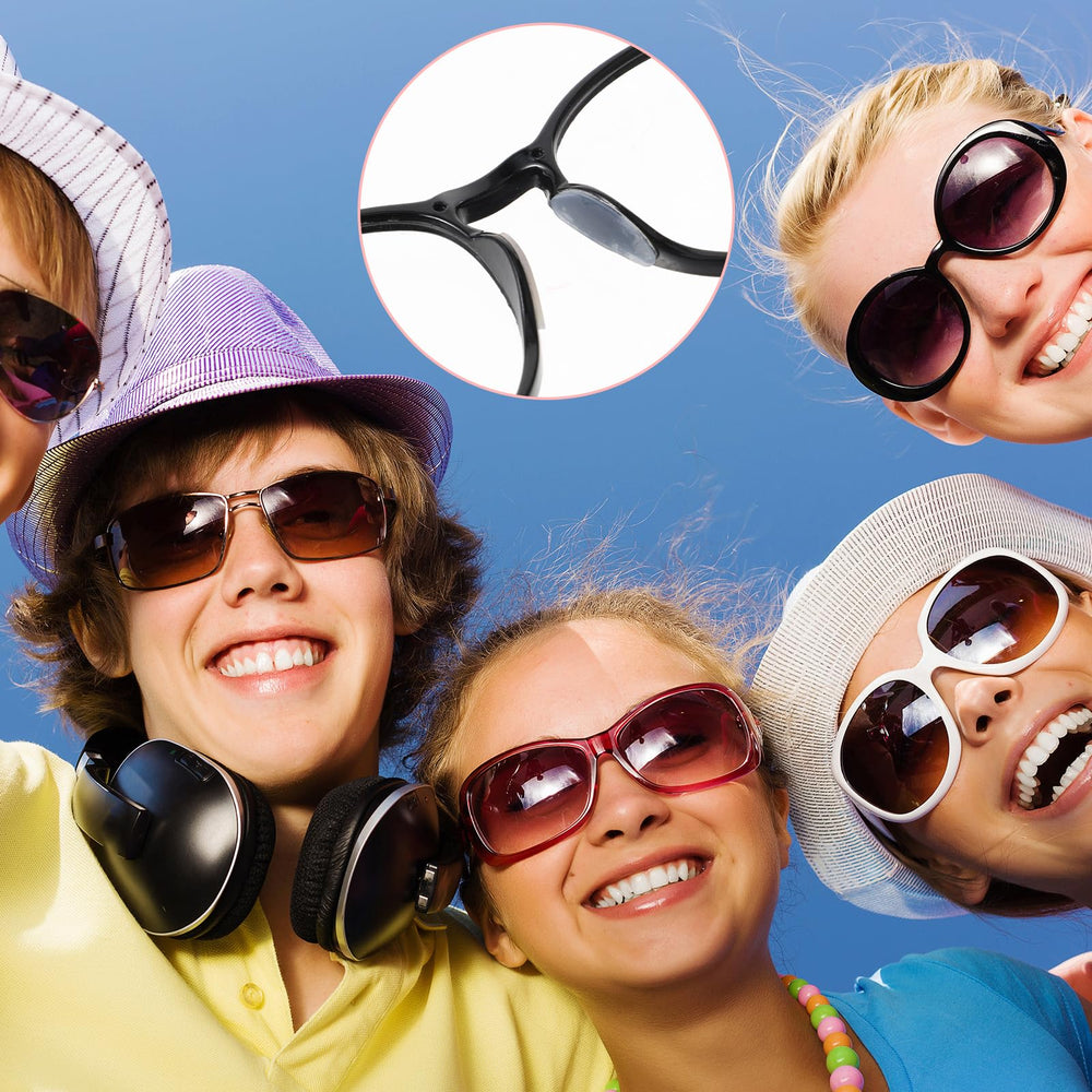 Compatible with full-frame glasses and sunglasses