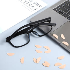 Nose pad grip in wet or sweaty conditions