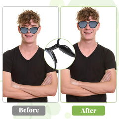 Includes 30 pairs of black nose pads