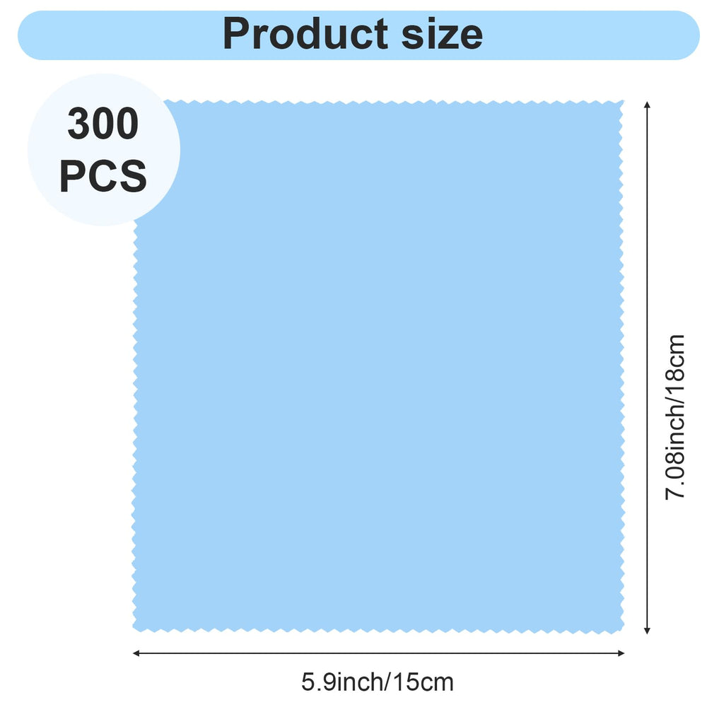 Assorted colors microfiber cleaning cloths for eyeglasses