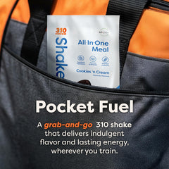 310 Nutrition all-in-one cookies-cream gift-ready set for health-focused gift-givers