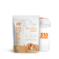 310 Nutrition morning routine shake on-the-go for fast, nutritious breakfast.