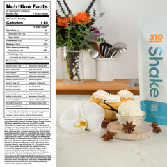 310 Nutrition shaker cup starter kit closeup with on-the-go lid