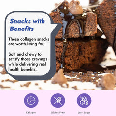 321glo Collagen Protein Brownie kid-friendly option, gluten-free snack.