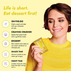 Keto-friendly brownie served on plate