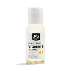 Vitamin E Skin Oil bottle with 14,000 IU and 1 oz size