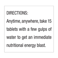 Bottle showing 390 tablets count