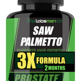 Front view of 3X Formula Prostate Health for Men bottle