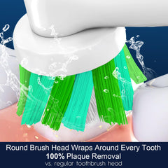 Family sharing with color rings on brush heads